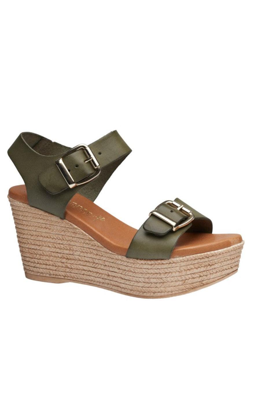 Tim & Simonsen Sandaler - Susanne - Kaki