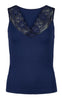 Tim & Simonsen Topp - Belen V-Lace - Marine