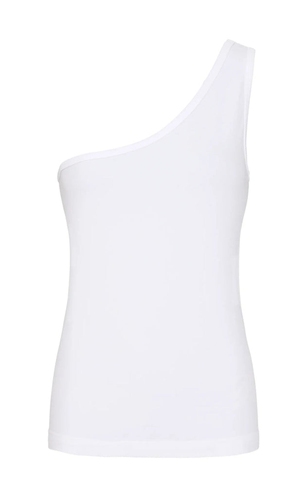 Tim & Simonsen Top - Ellen Off Shoulder - Bianco