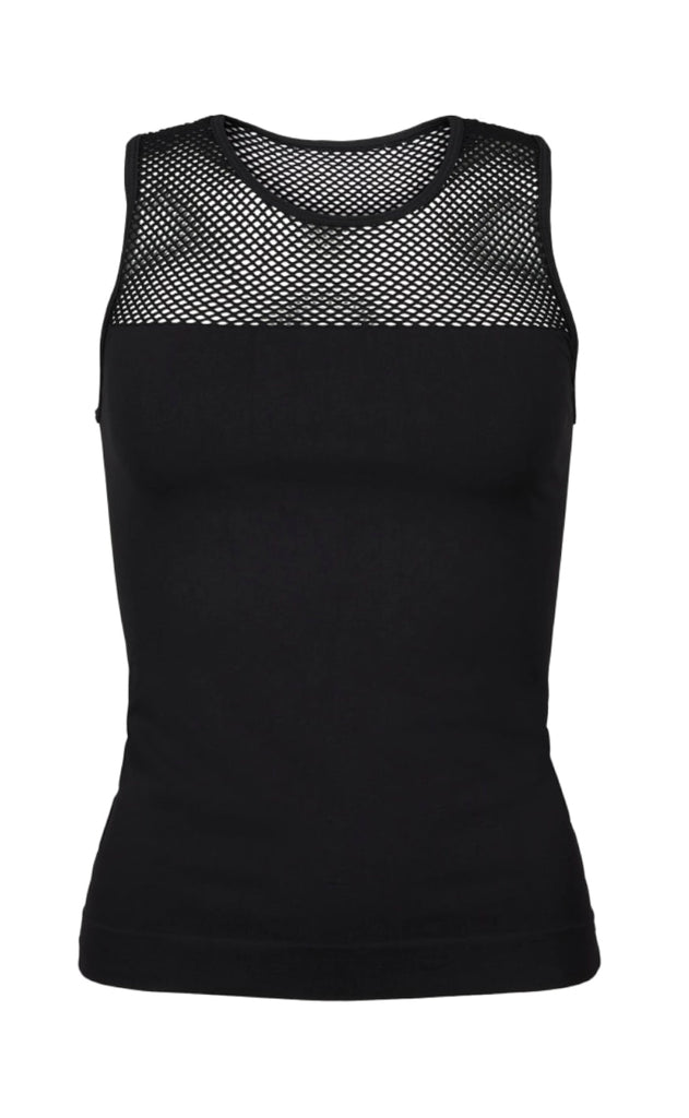 Tim & Simonsen Top - Lea Mesh - Black