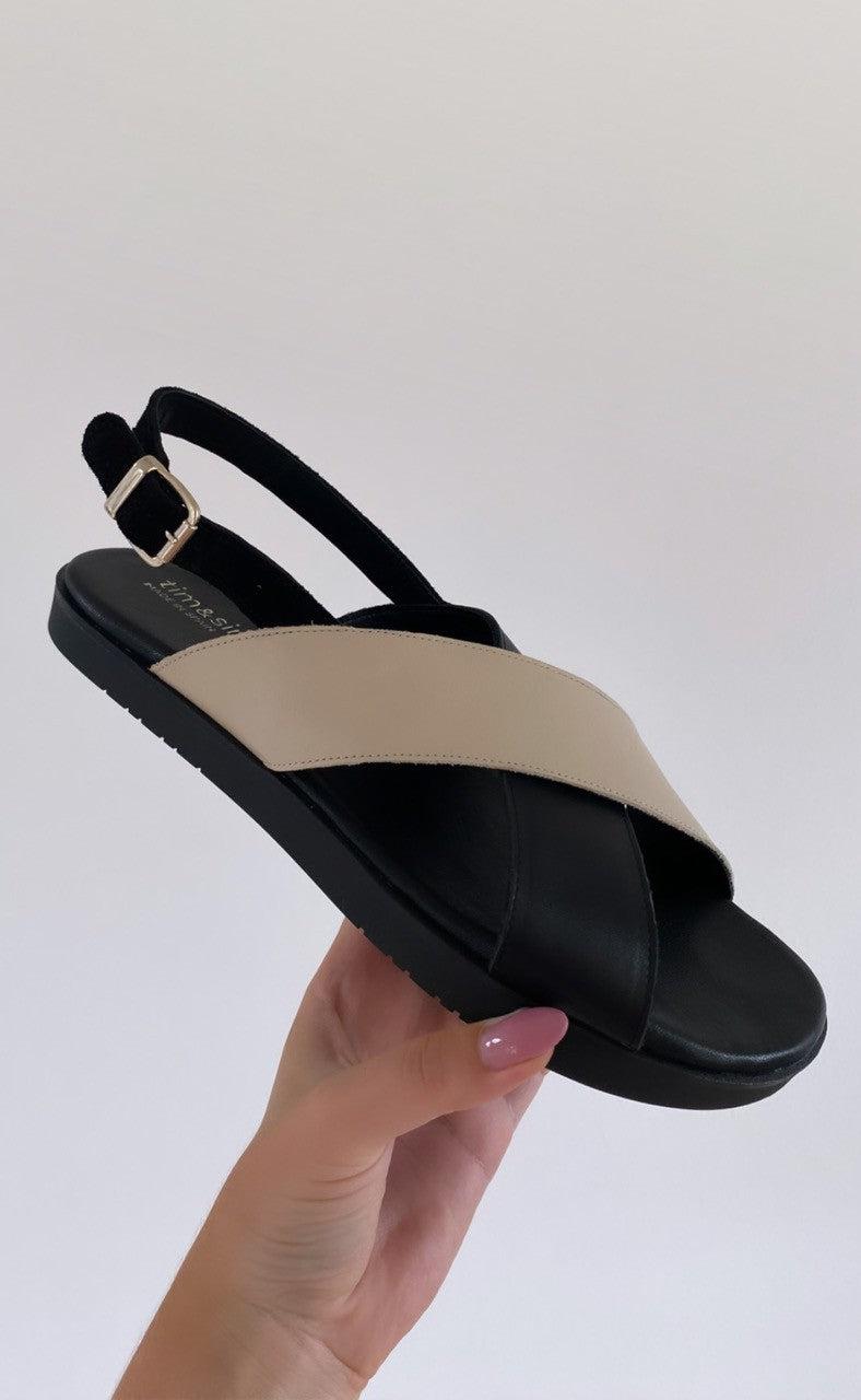 Tim & Simonsen x Fashionbystrand Sandal - Stine - Black/Ivory