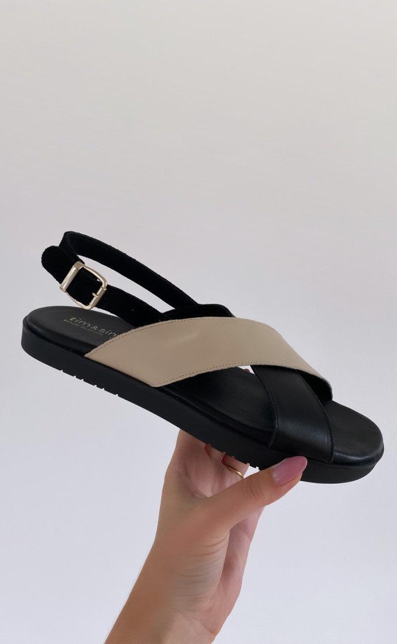 Tim & Simonsen x Fashionbystrand Sandal - Stine - Black/Ivory