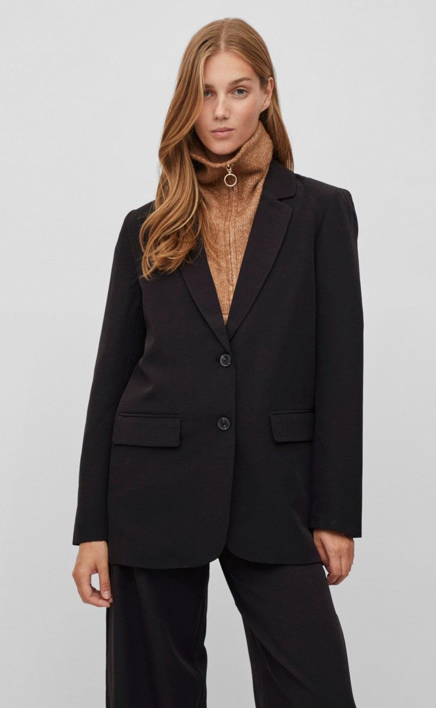 VILA Blazer - Kammas - Black