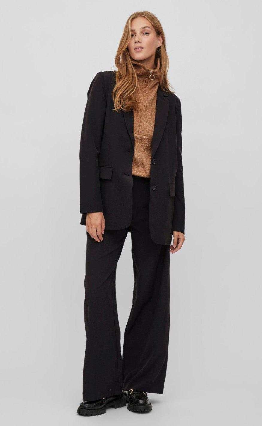 VILA Blazer - Kammas - Black