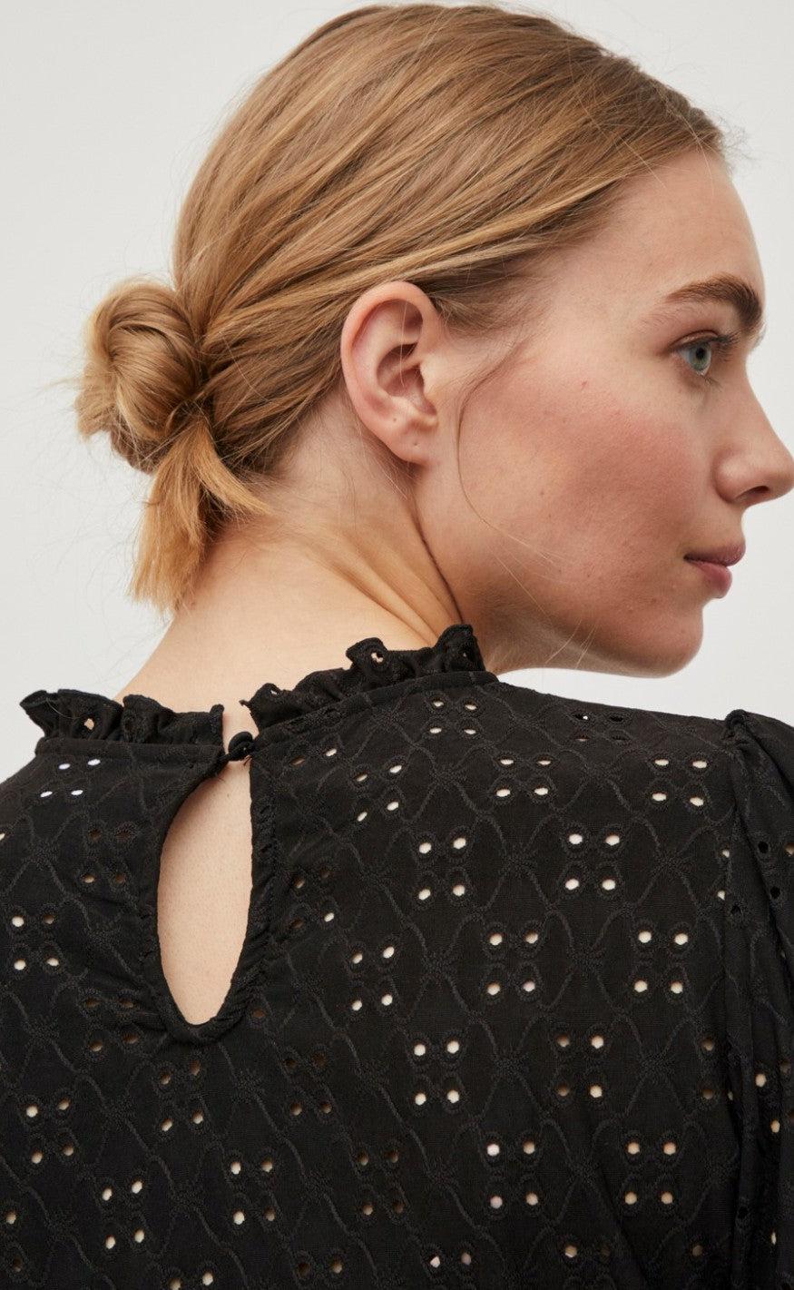 VILA Bluse - Kawa - Black