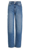 VILA Bukser - Kelly - Medium Blue Denim