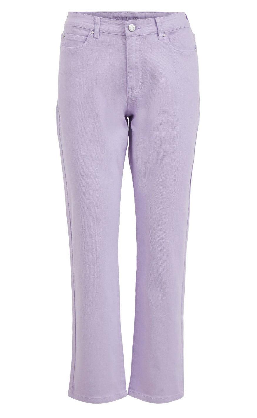 VILA Bukser - Sommer - Pastel Lilac