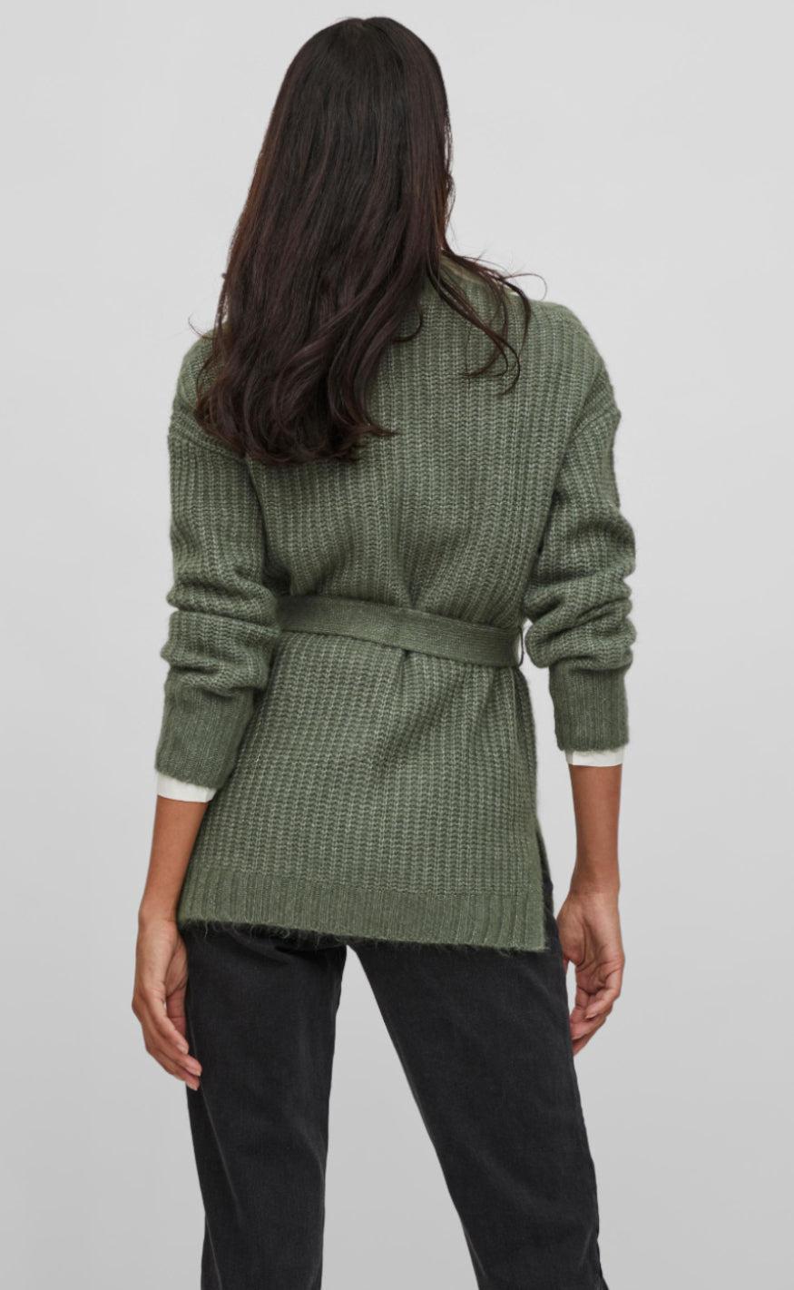 VILA Cardigan - Felo - Laurel Wreath