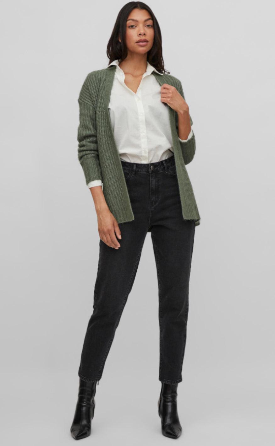 VILA Cardigan - Felo - Laurel Wreath