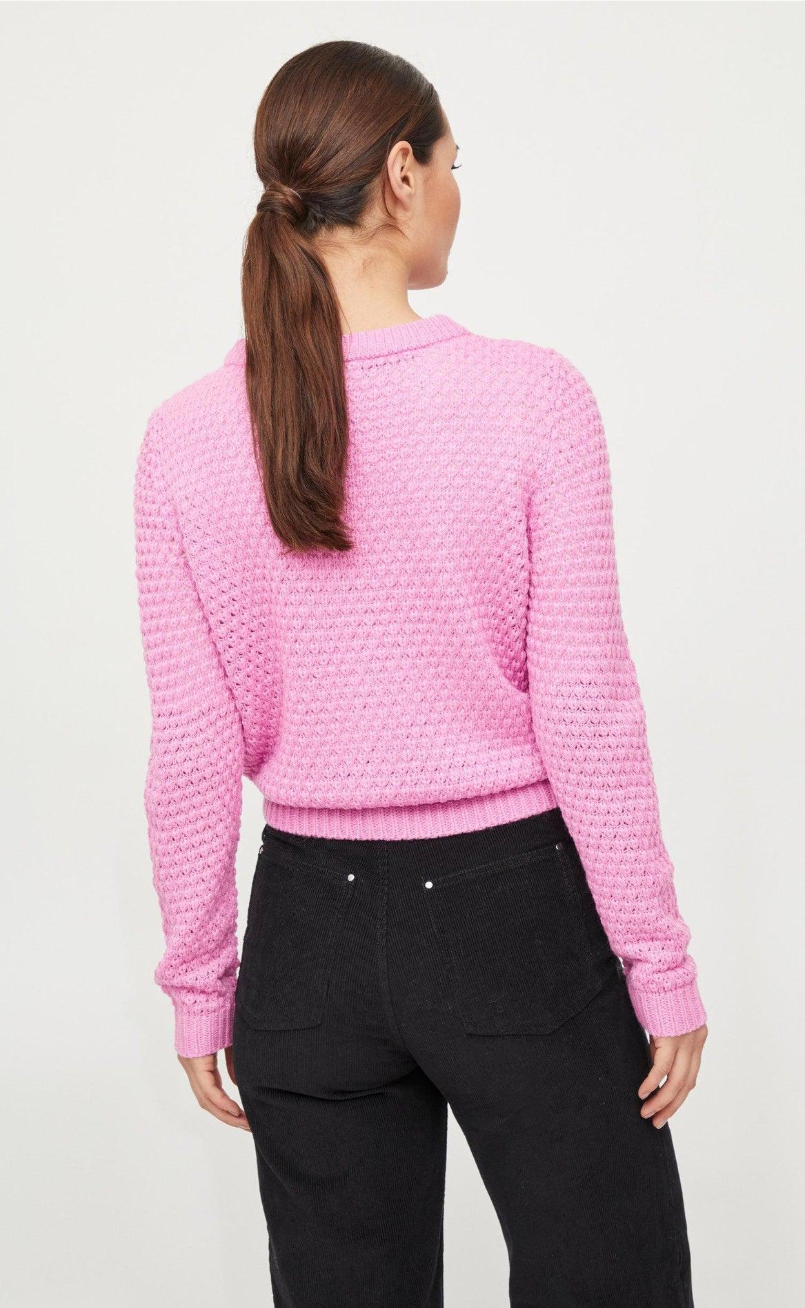 VILA Cardigan - Liomy - Fuchsia Pink