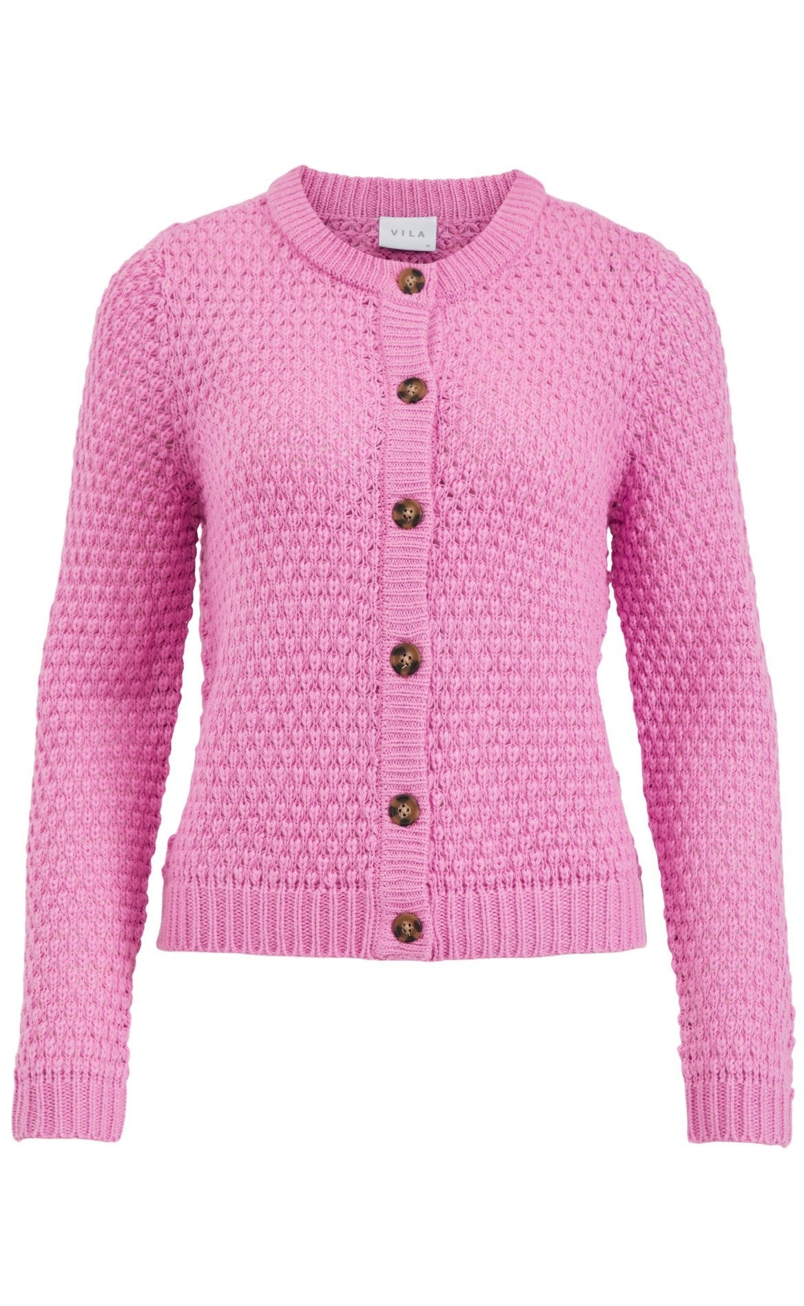 VILA Cardigan - Liomy - Fuchsia Pink