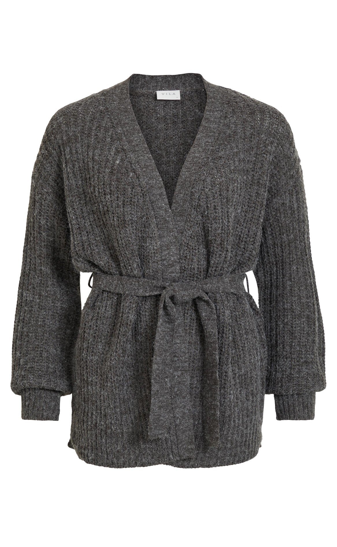 VILA Cardigan - Tikta - Dark Grey