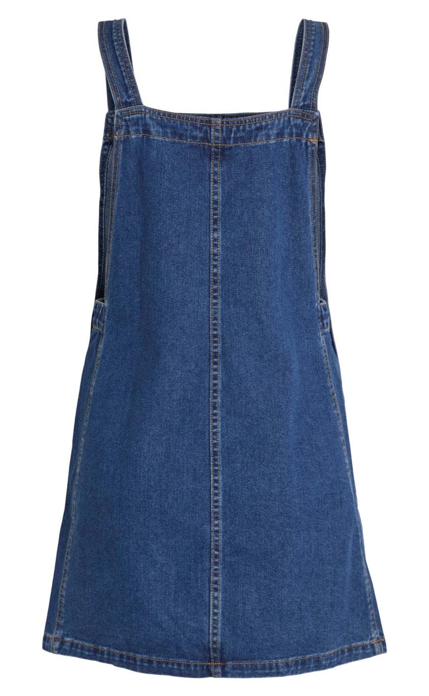VILA Kjole - Elys - Medium Blue