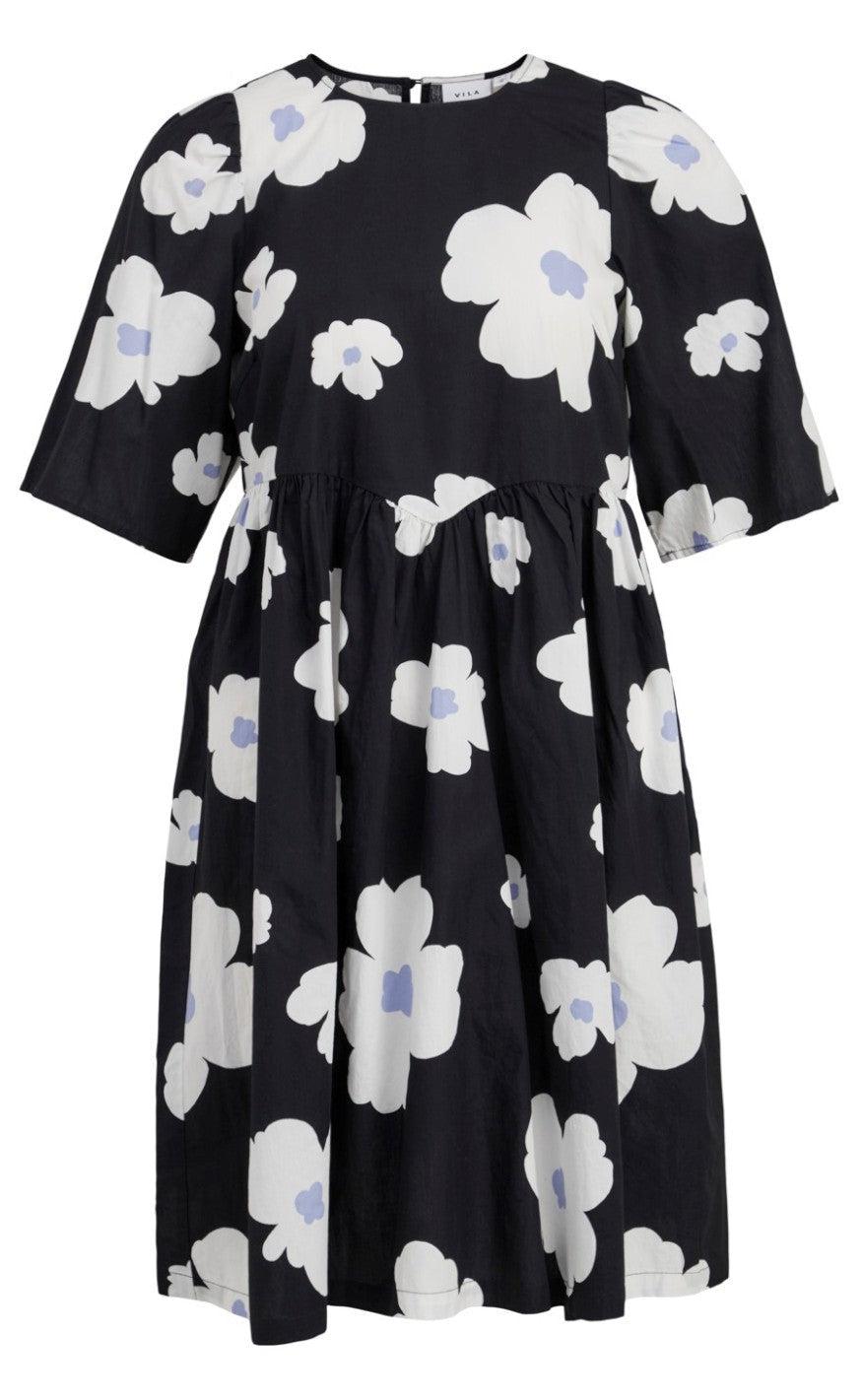 VILA Kjole - Gamis Quin - Black