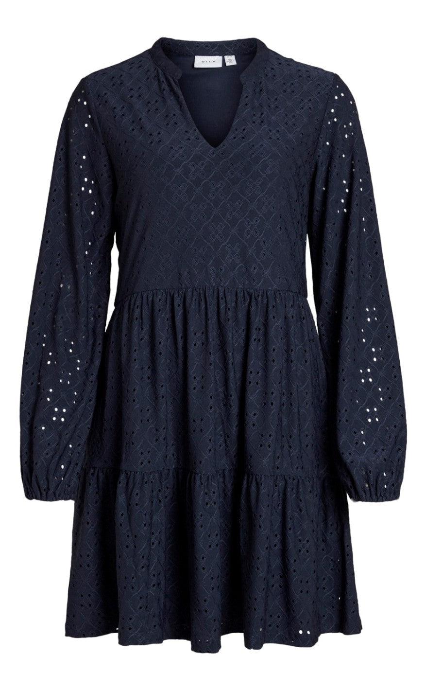 VILA Kjole - Kawa - Navy