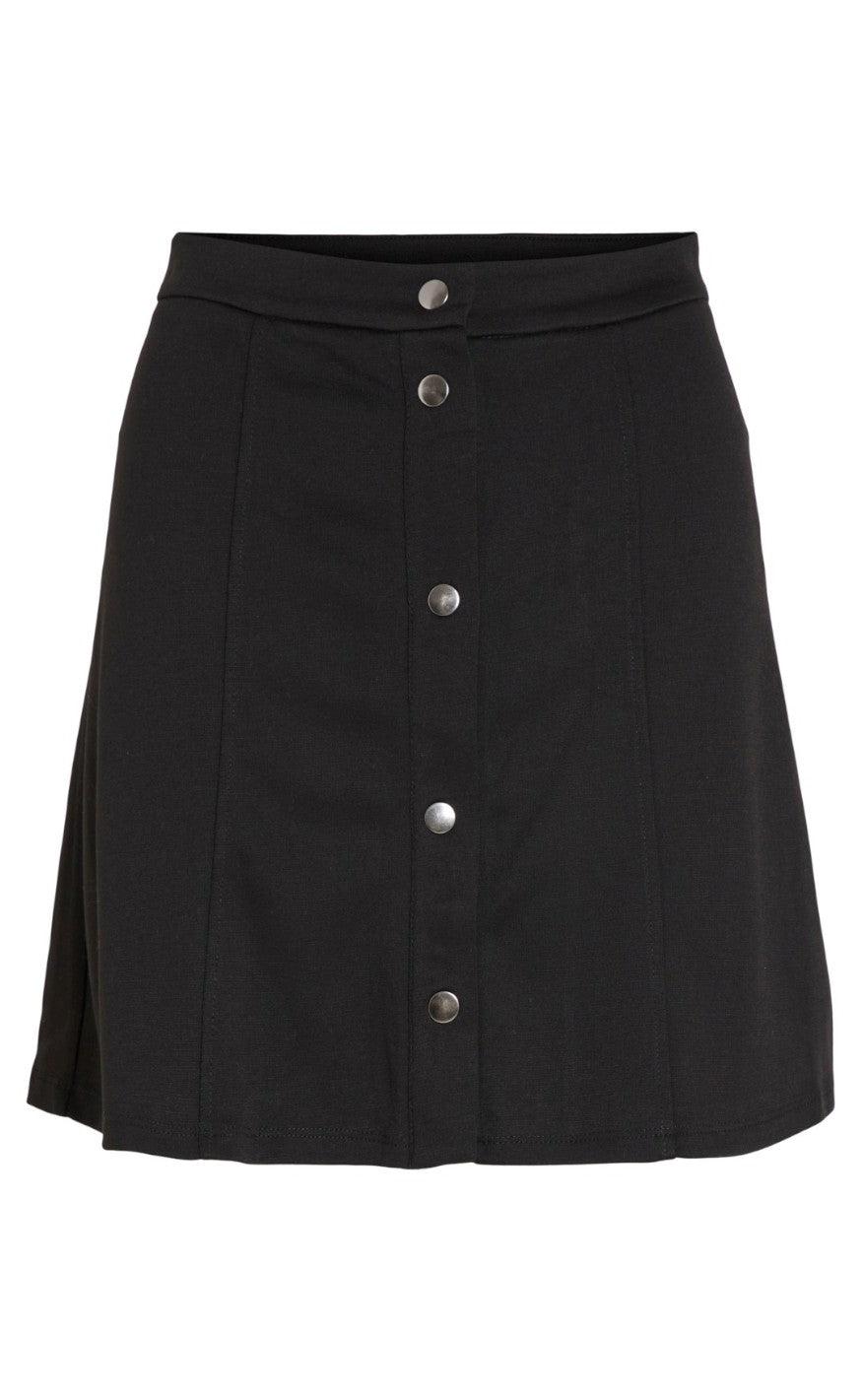 VILA Nederdel - Tuna - Black