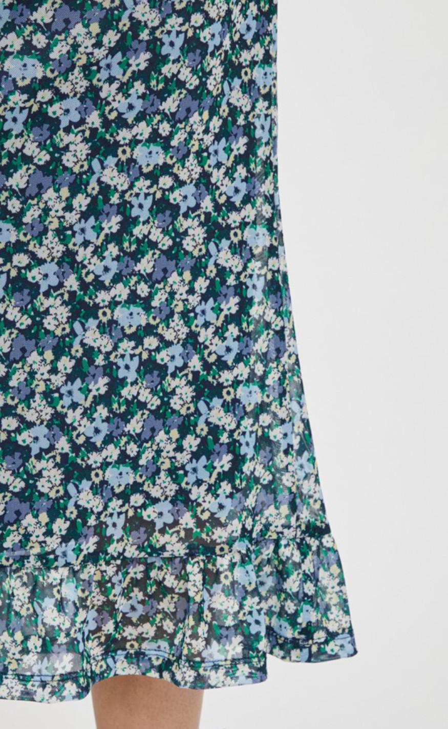 VILA Nederdel - Volette - Navy