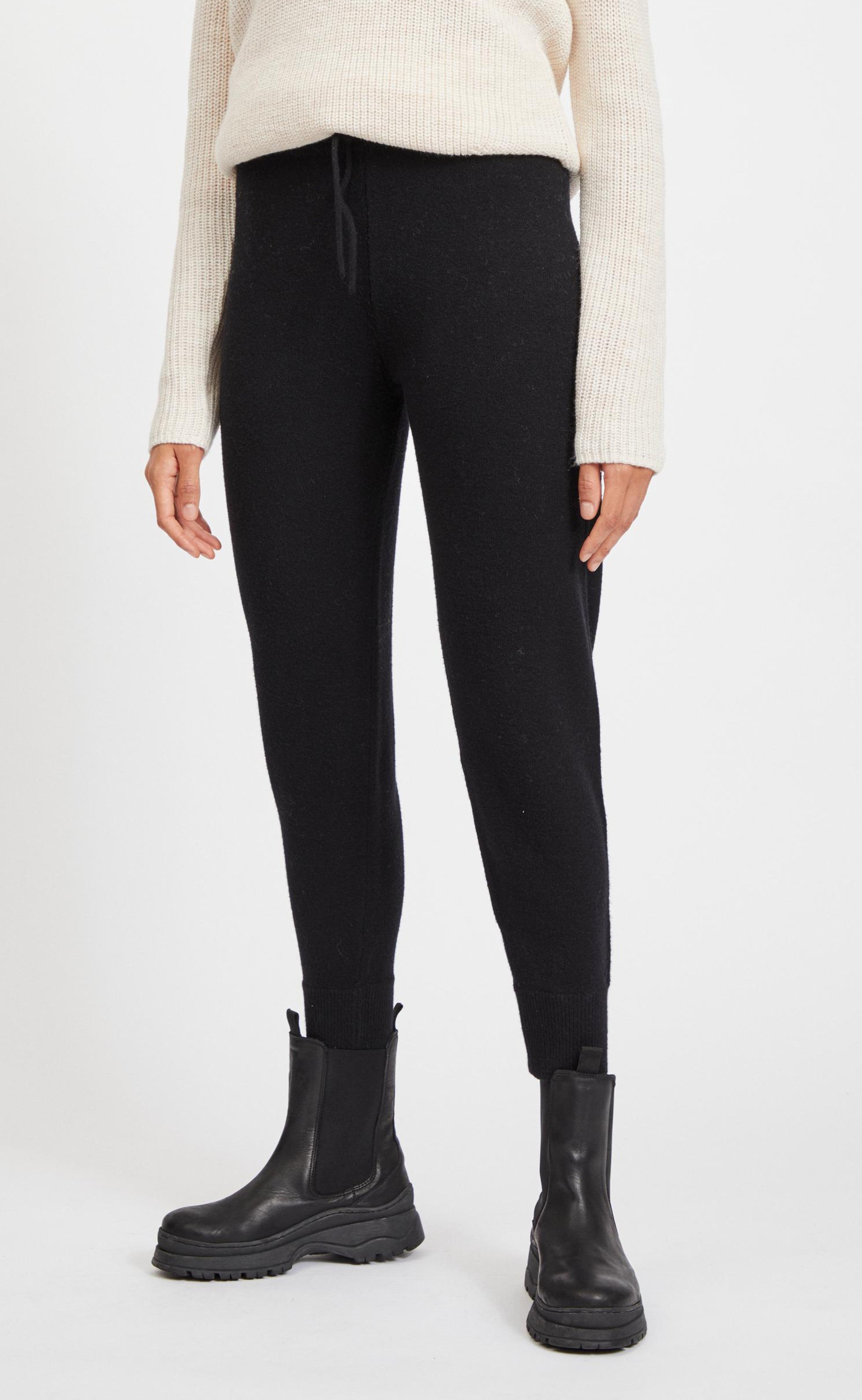 VILA - Ril Rib Rw Knit - Black