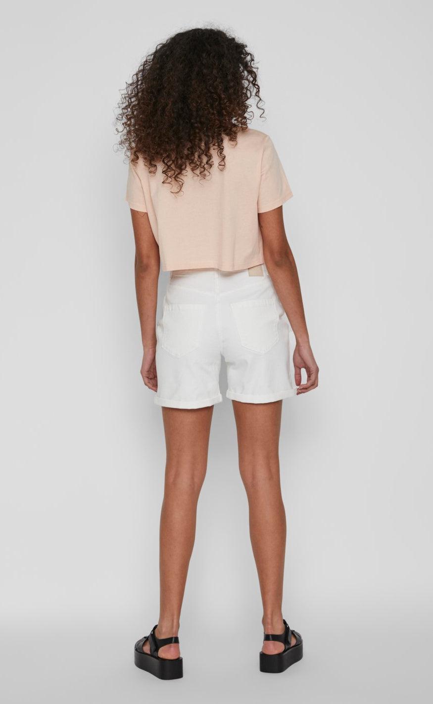 VILA Shorts - Jo - White