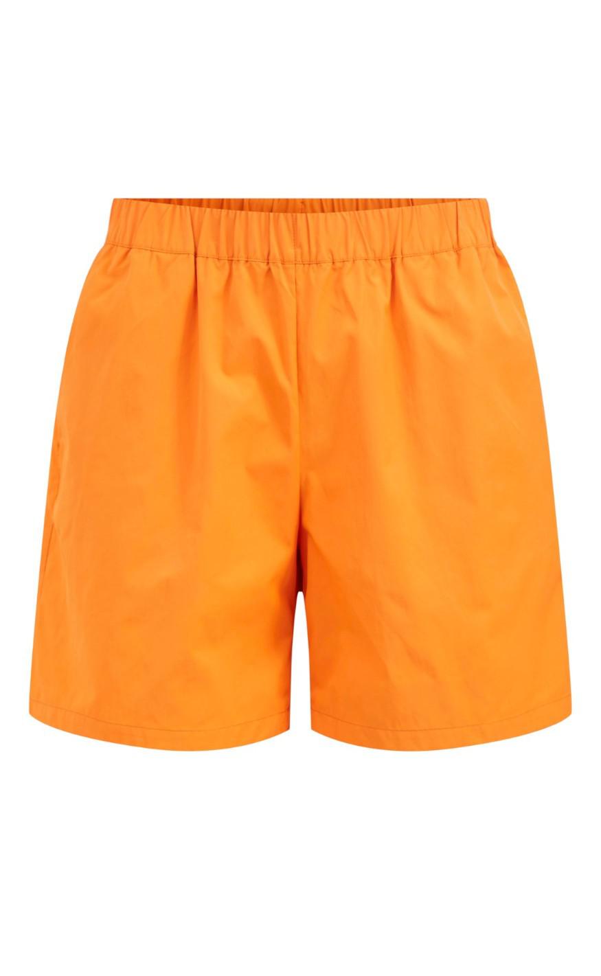 VILA Shorts - Katan - Golden Poppy
