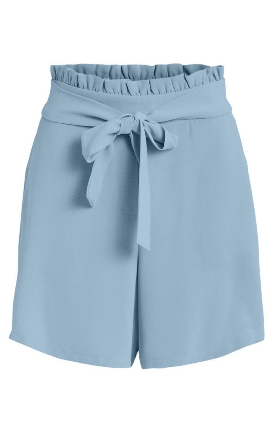VILA Shorts - Rasha - Ashley Blue