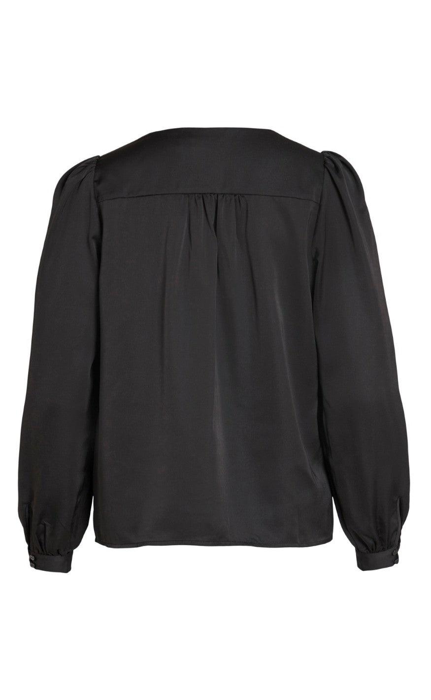 VILA Skjorte - Ellette - Black