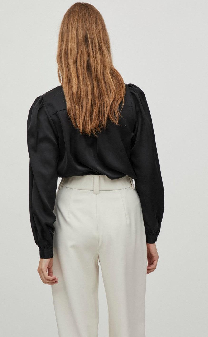 VILA Skjorte - Ellette - Black