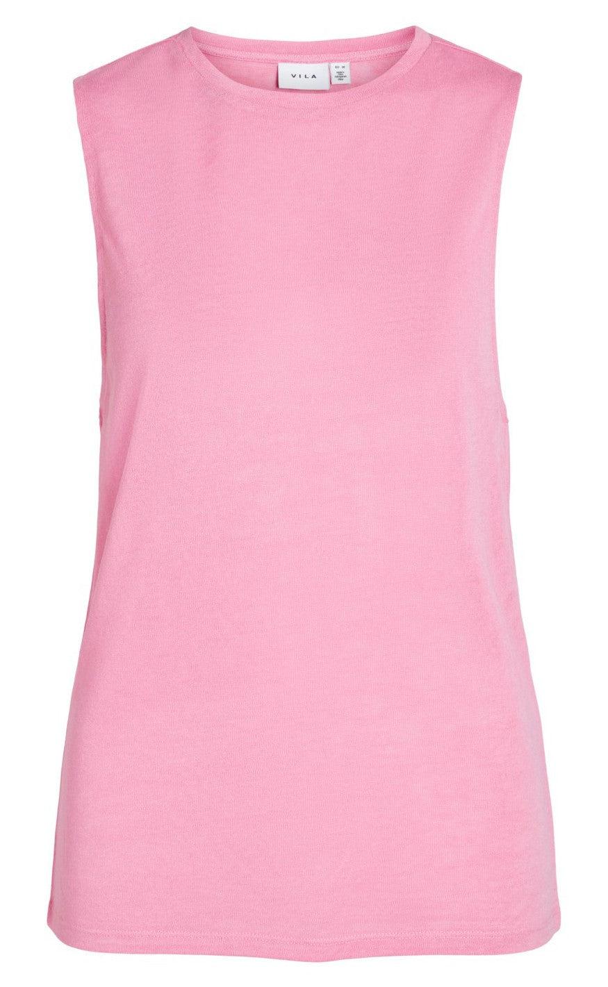 VILA Top - Sumi - Fuchsia Pink