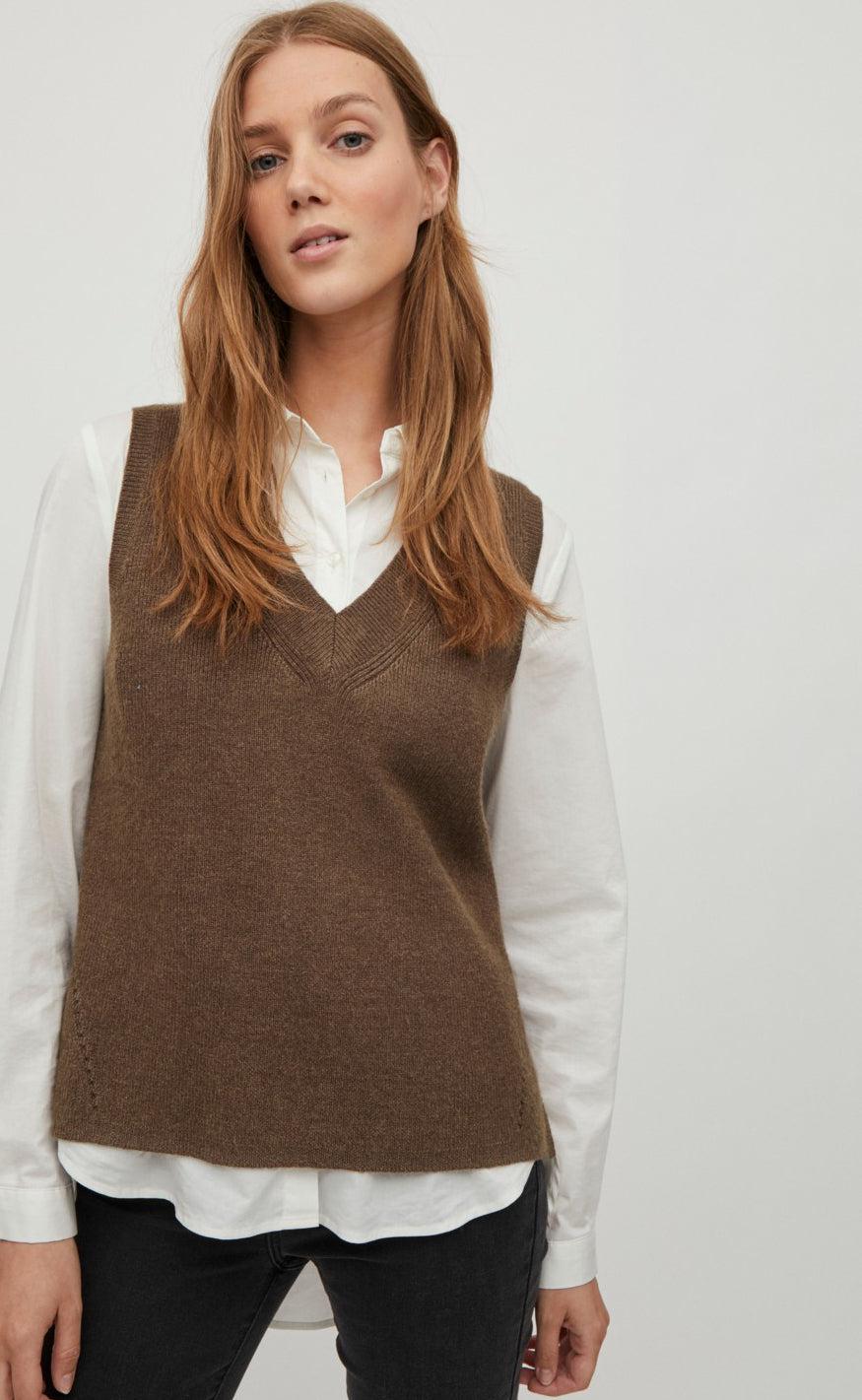 VILA Vest - Ril - Crocodile