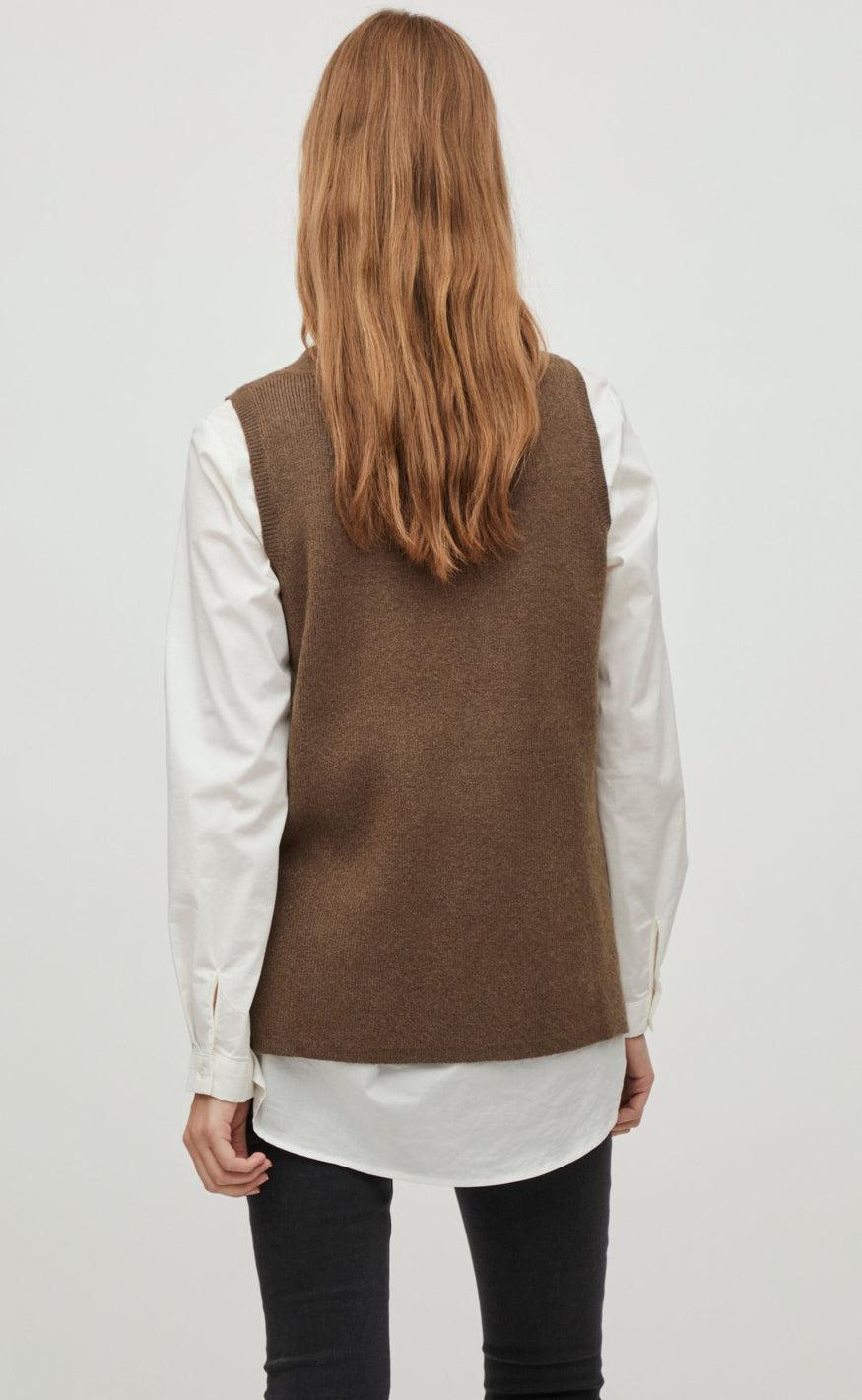VILA Vest - Ril - Crocodile