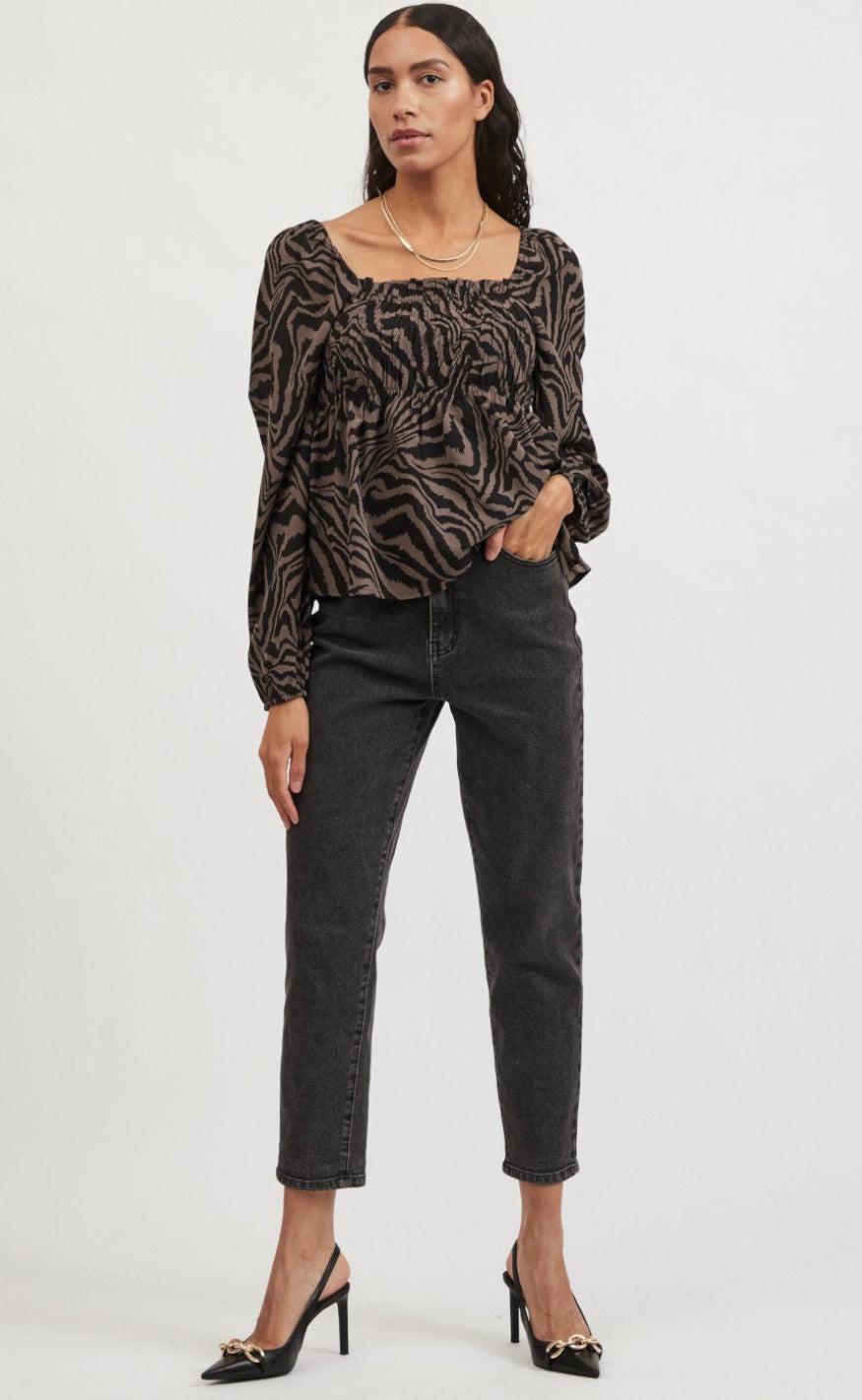 Vila Bluse - Zave - Black