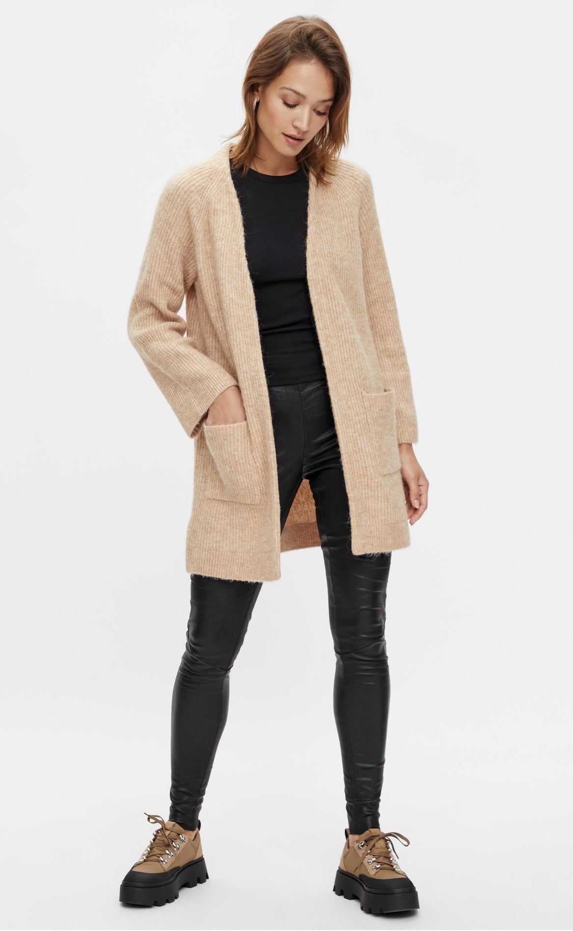 YAS Cardigan - Alva - Cuban Sand