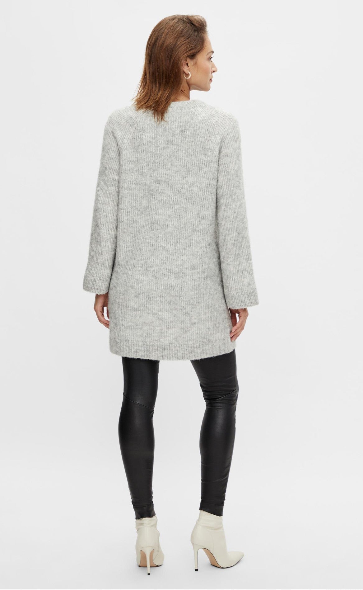 YAS Cardigan - Alva - Light Grey Melange