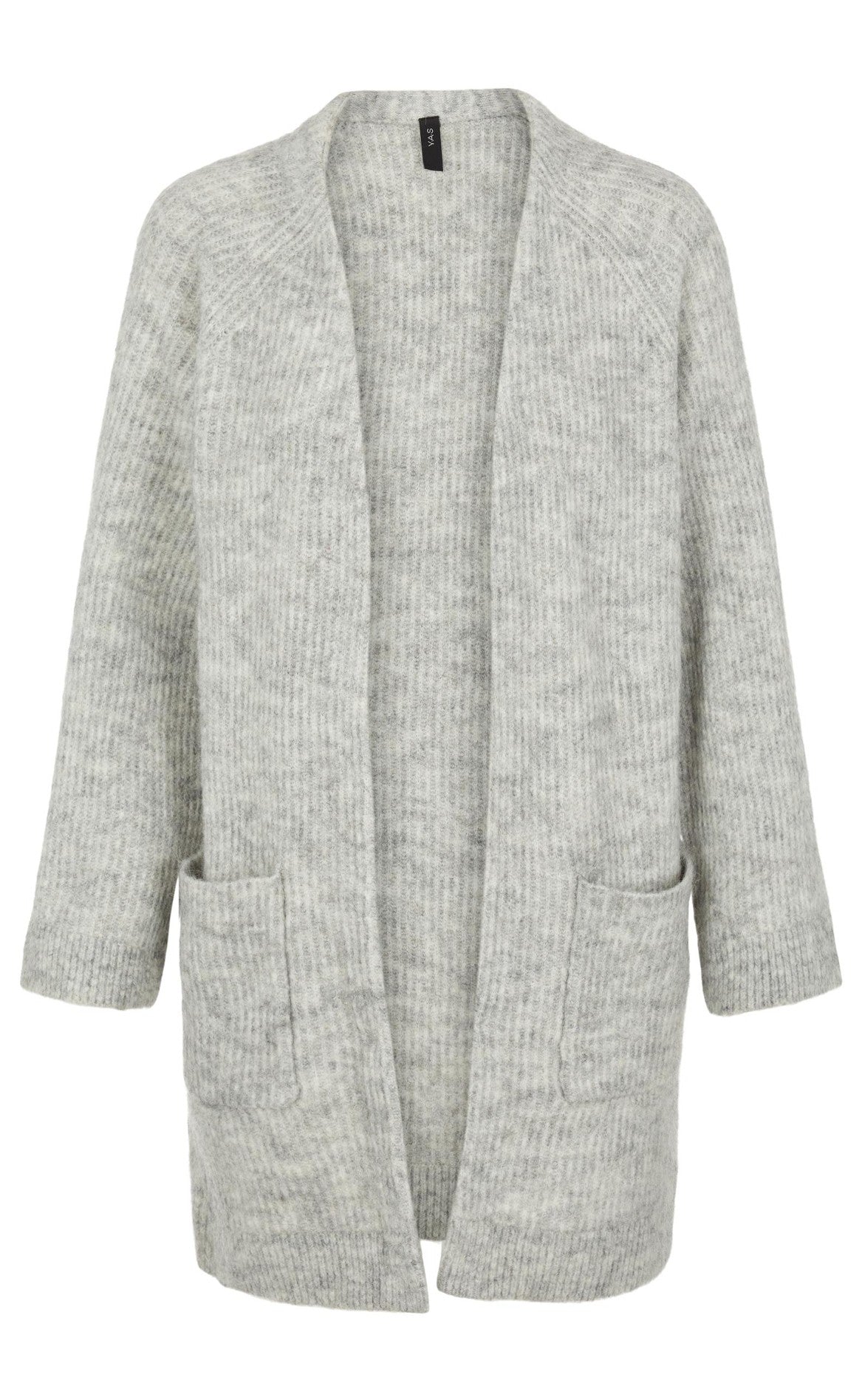 YAS Cardigan - Alva - Light Grey Melange