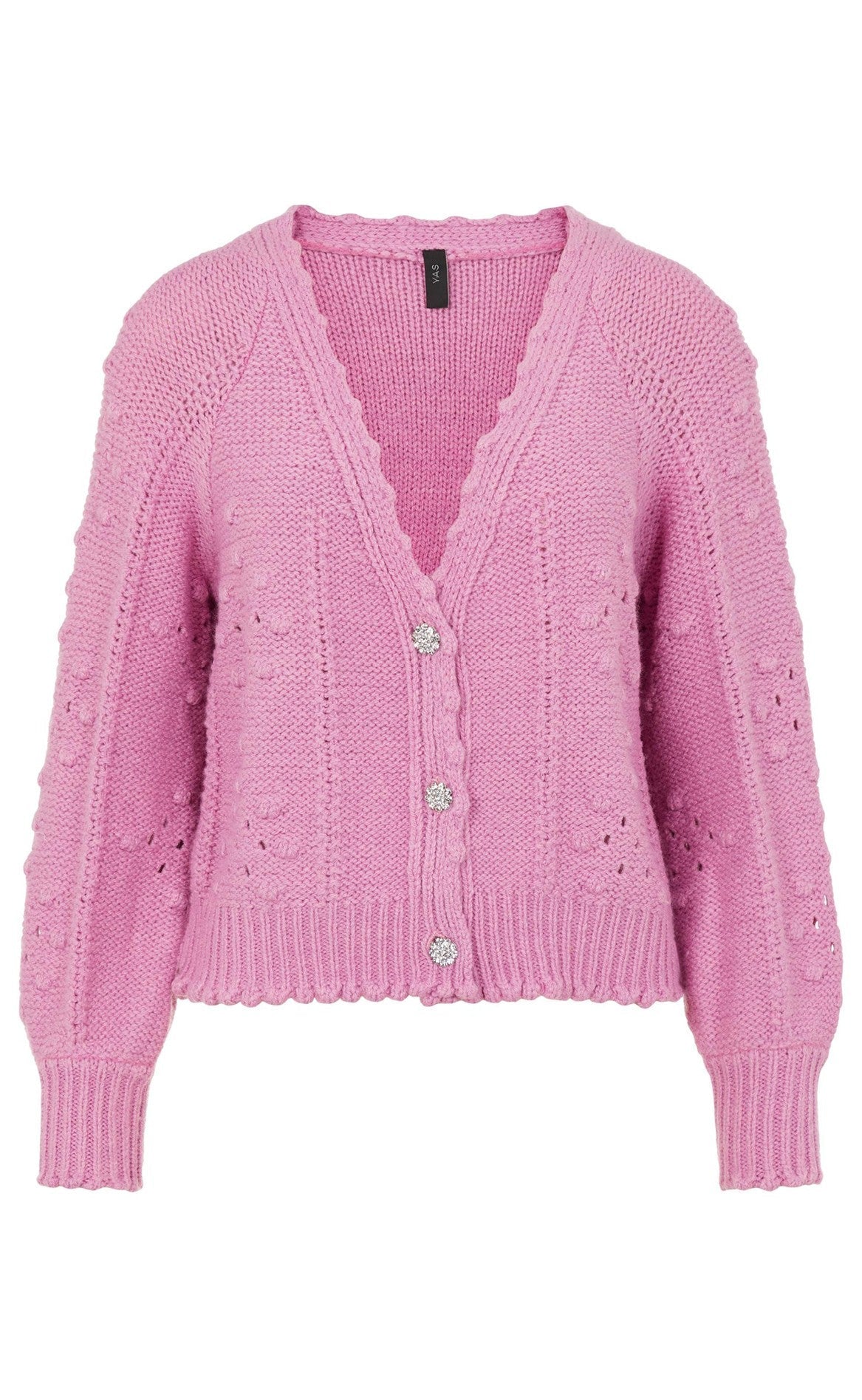 YAS Cardigan - Barbara - Fuchsia Pink