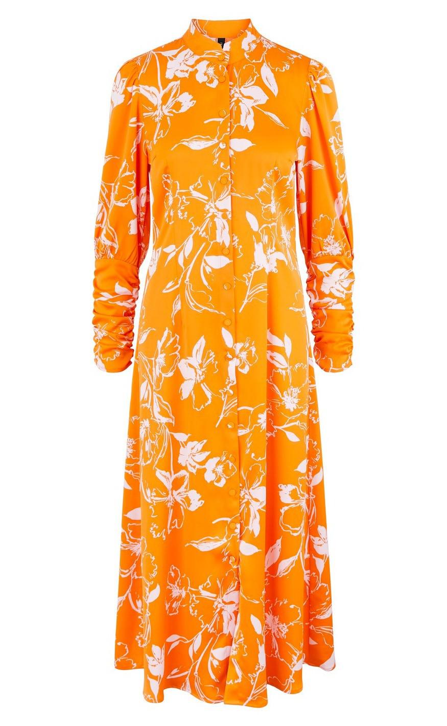 YAS Dress - Paris - Orange Och