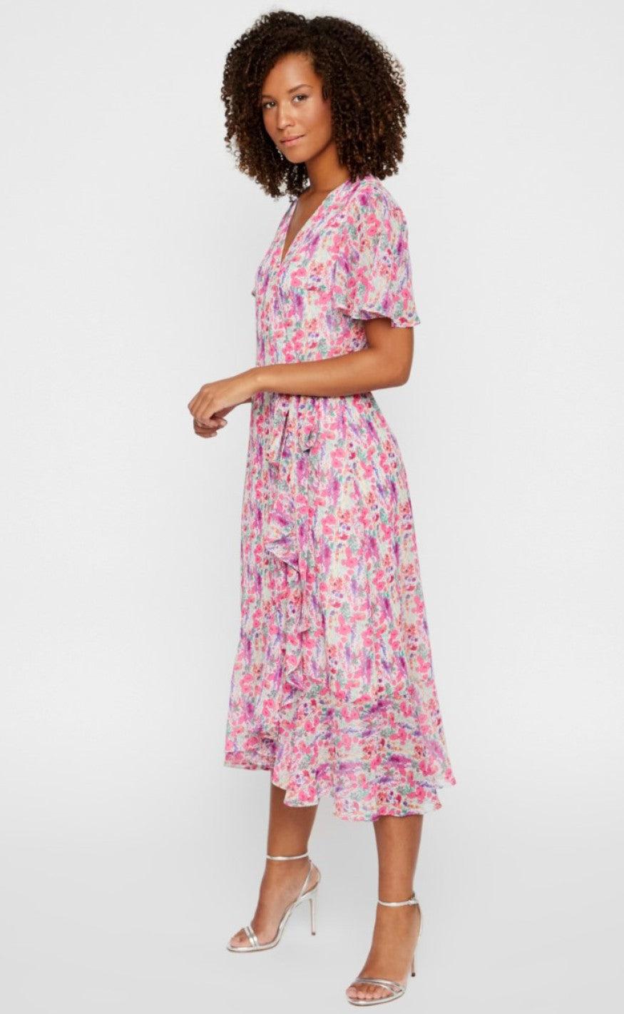YAS ESMERALDA DRESS CRADLE PINK