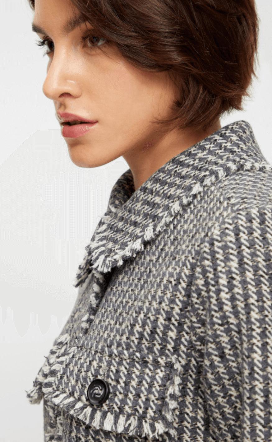 YAS Jakke - Fave - Silver Grey