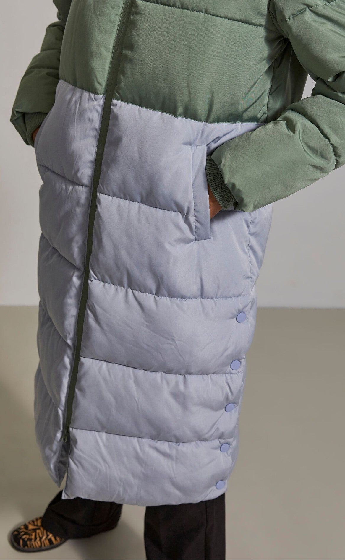 YAS Jakke - Sif Padded - Kentucky Blue