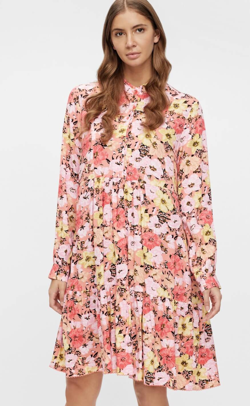 YAS Kjole - Camelia - Crabapple