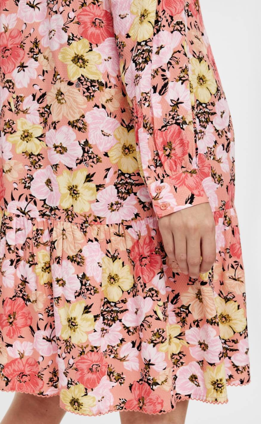 YAS Kjole - Camelia - Crabapple
