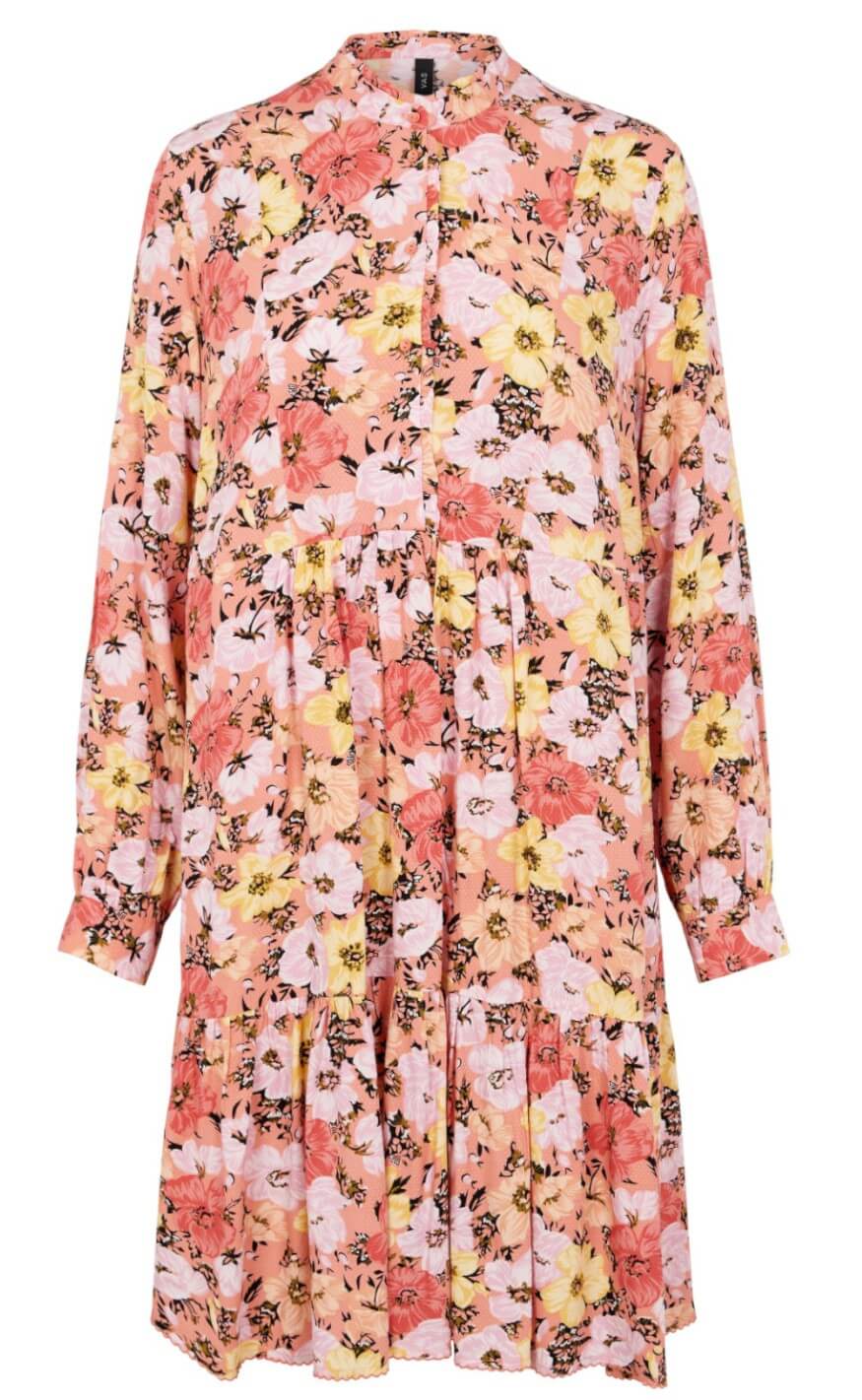 YAS Kjole - Camelia - Crabapple
