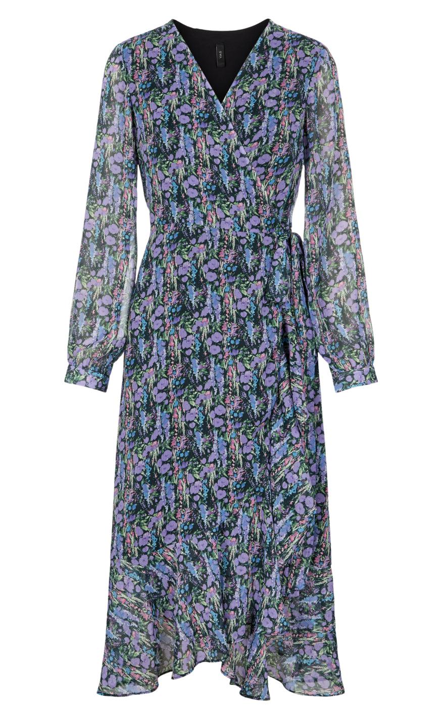 YAS Kjole - Esmeralda Midi - Black