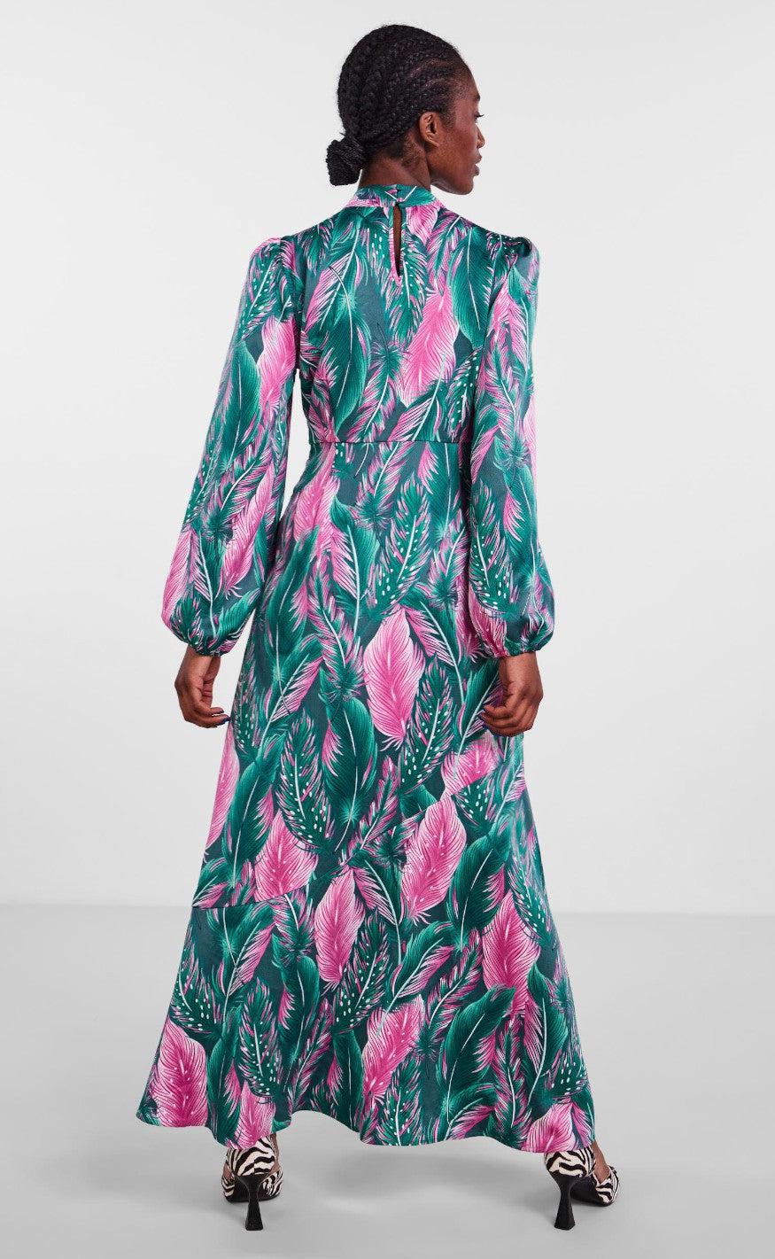 YAS Kjole - Fia - Deep Teal