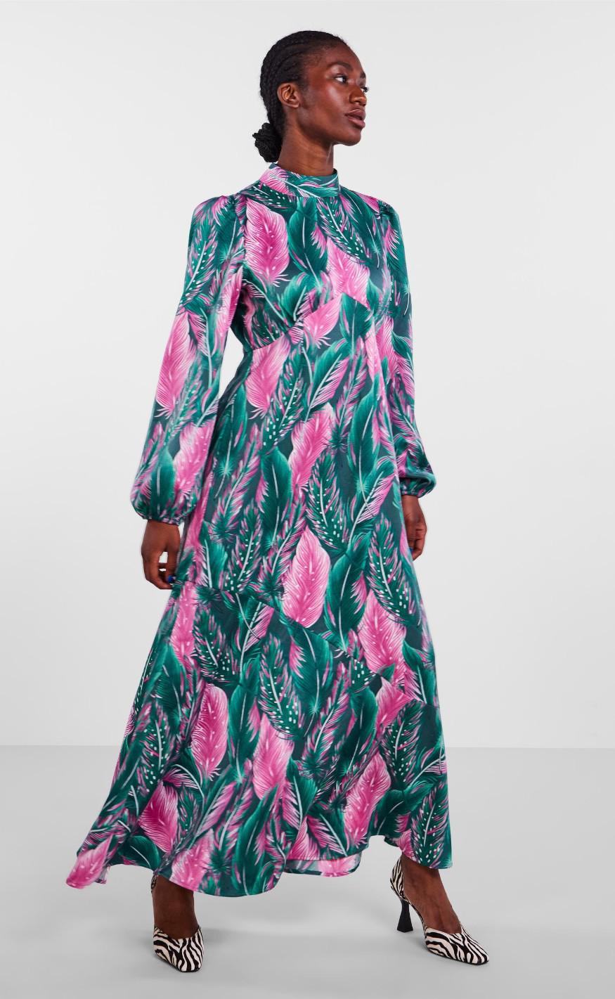 YAS Kjole - Fia - Deep Teal