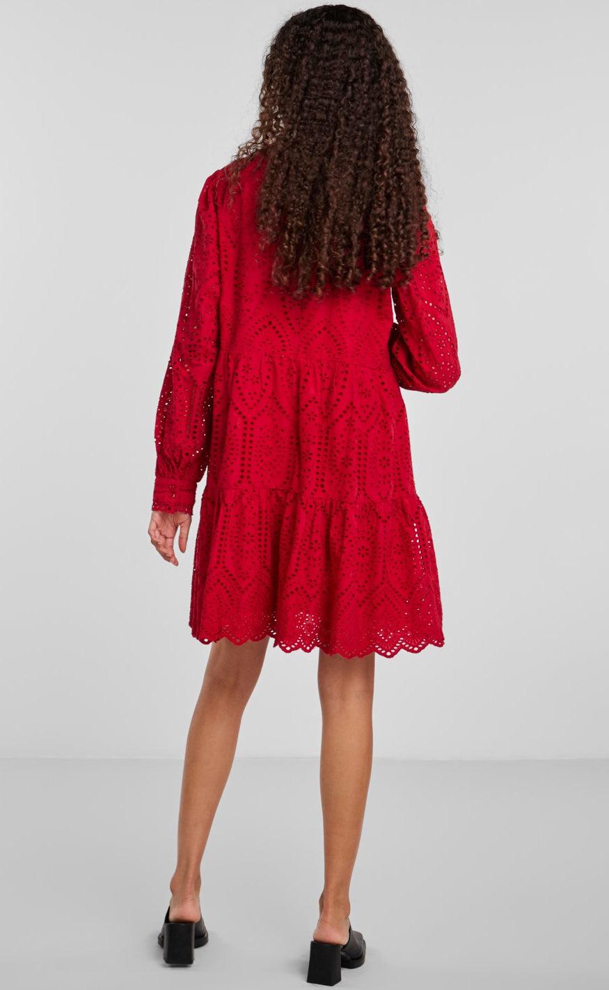 YAS Kjole - Holi - Jester Red