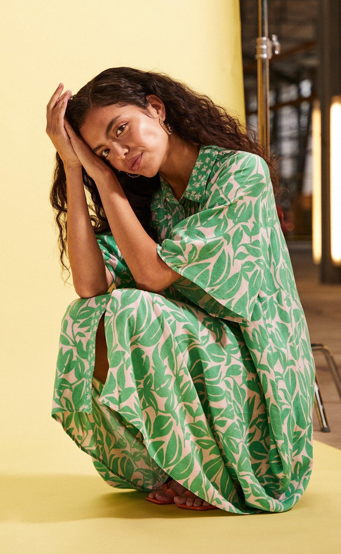 YAS Kjole - Lefira - Irish Green