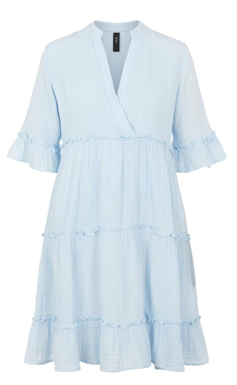 YAS Kjole - Lima Short - Cashmere Blue