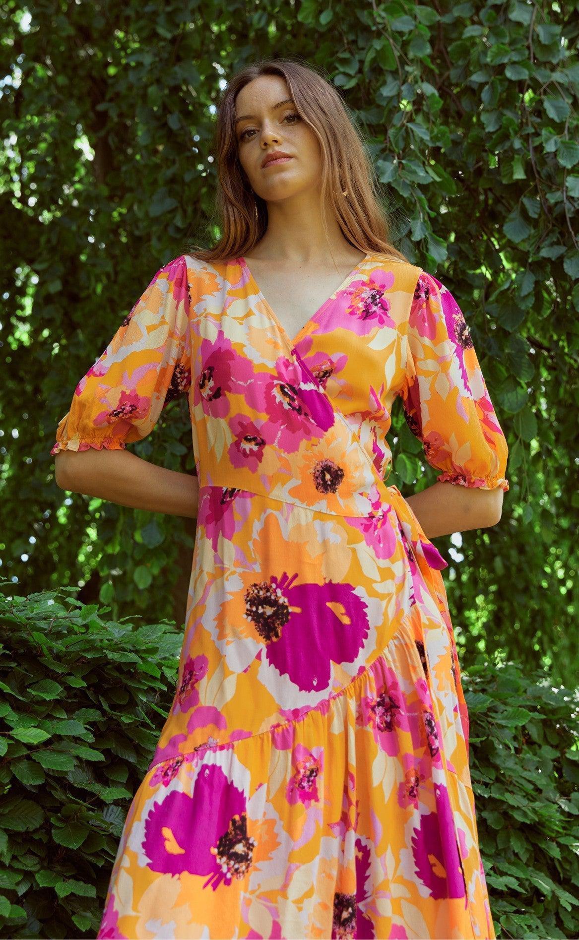 YAS Kjole - Zoe - Radiant Yellow