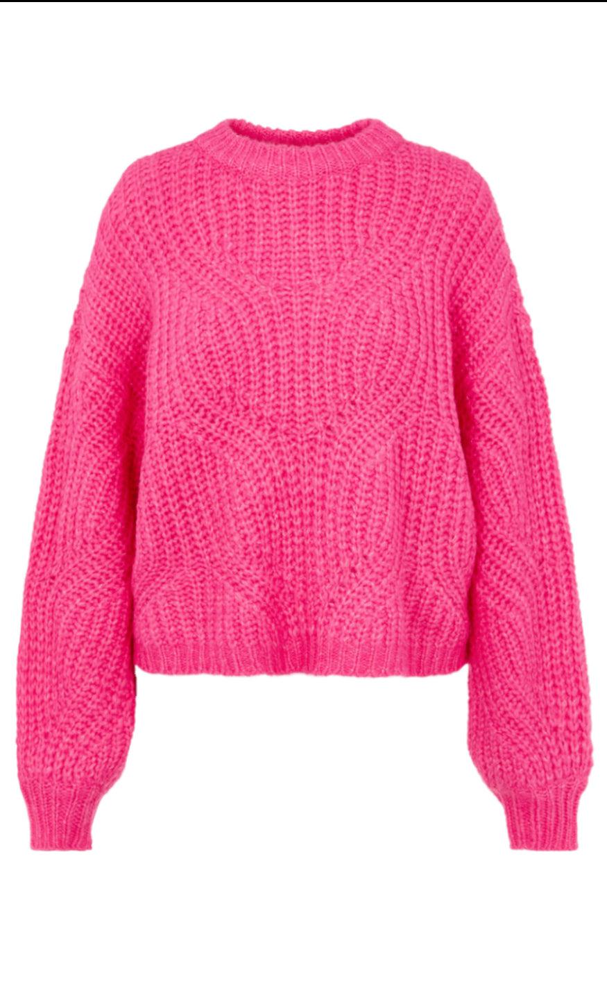 YAS Pullover - Verona - Fandango Pink